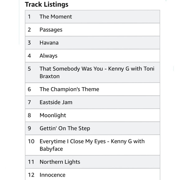 The Moment CD by Kenny G, One of the best-selling Jazz artists of all time - Picture 5 of 5